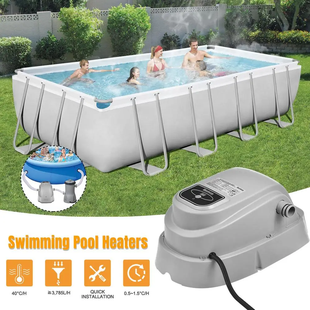 Ue 220v încălzire piscină 2800w, cadă de baie de apă caldă termostat incalzitor de 1520 /17000 litri boiler electric cumpara ~ Vanzare /